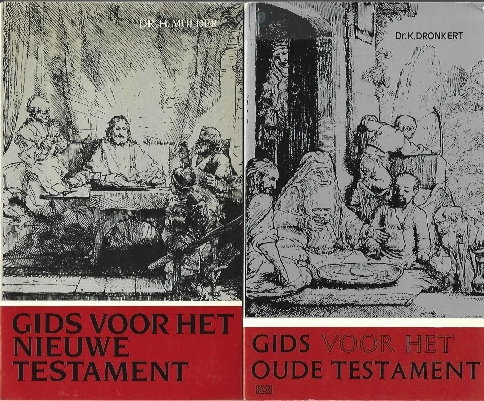 Beste Prijs Gids voor het Oude Testament + Gids voor het Nieuwe Testament – dr. K. Dronkert + dr. H. Mulder (Set van 2 boeken)