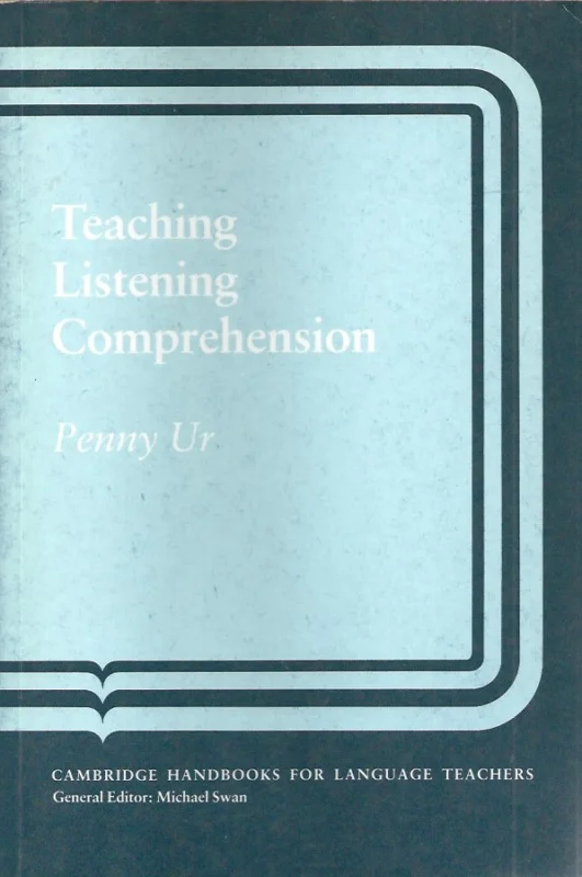 Teaching Listening Comprehension – Penny Ur(8th print) Shop Nu