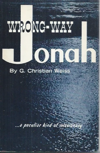 Wrong-Way Jonah – G. Christian Weiss Beperkt Aanbod