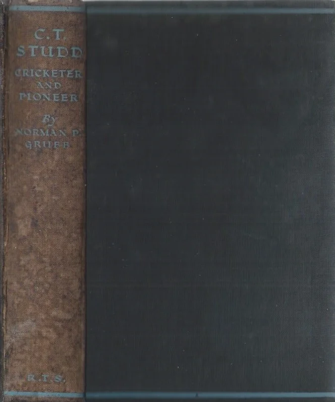 Favoriet C.T. Studd : Cricketer and Pioneer – Norman P. Grubb (Hardcover, 3-th. 1934)