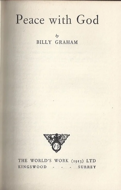 Merkproduct Peace with God – Billy Graham