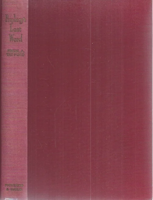 Prophecy’s Last Word : an exposition of the Revelation – Fredk. A. Tatford ; with a foreword by W.E. Vine. Speciale Aanbieding