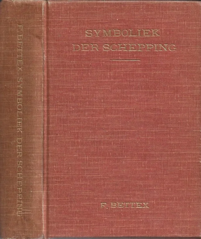 Aanbieding Symboliek der Schepping en der Eeuwige Natuur – F. Bettex (1899)