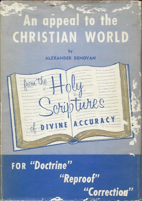 Exclusieve Aanbieding An appeal to the Christian world – by Alexander Denovan