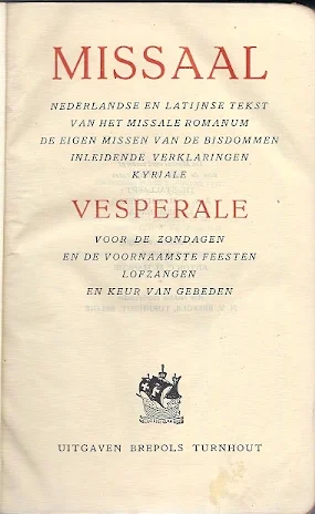 Superprijs Missaal en Vesperale (1957)