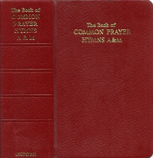 Flitsaanbieding The Book Of Common Prayer, Hymns A & M – Oxford – 2 volumes in 1 (Red Leather Bound)