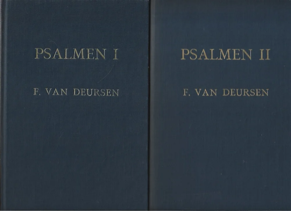 Veilige Betaling De voorzeide leer : Deel 1j +1k : De heilige Schrift : Inleiding op de geschriften Psalmen I-II – door F. van Deursen (SET)