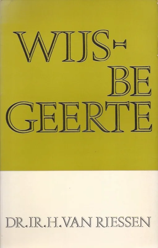 Meest Verkocht Wijsbegeerte – Dr.Ir. H. van Riessen
