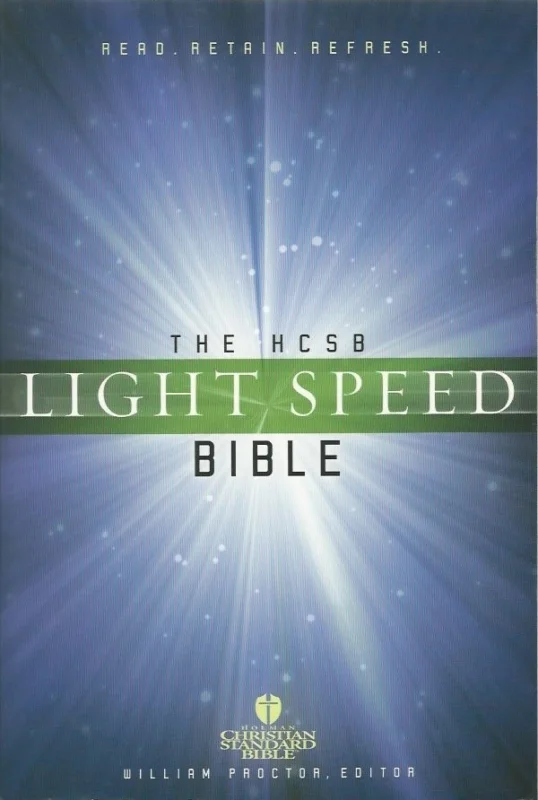 Gereduceerde Prijs The HCSB light speed Bible – William Proctor, editor