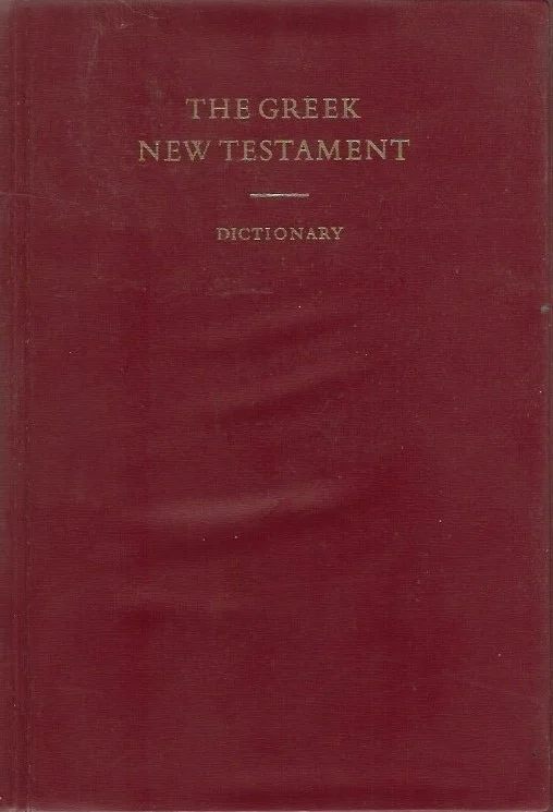 Snelle Levering The Greek new testament + Dictionary : Third Edition (Vinyl Bound)