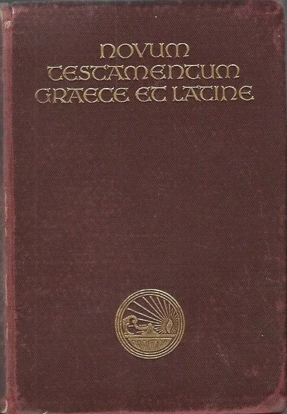Veilige Betaling Novum Testamentum Graece et Latine – D. Eberhard Nestle + D. Erwin Nestle – Editio duodecima 1937