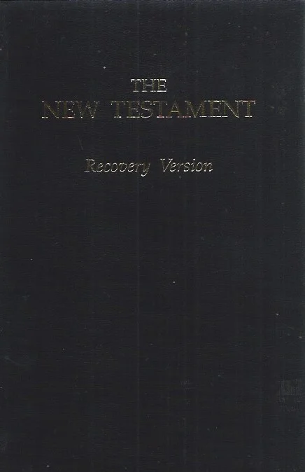 Uitverkoop The New Testament : Recovery Version – Living Stream Ministry(Black-Skai-bound Rev ed. 1991)