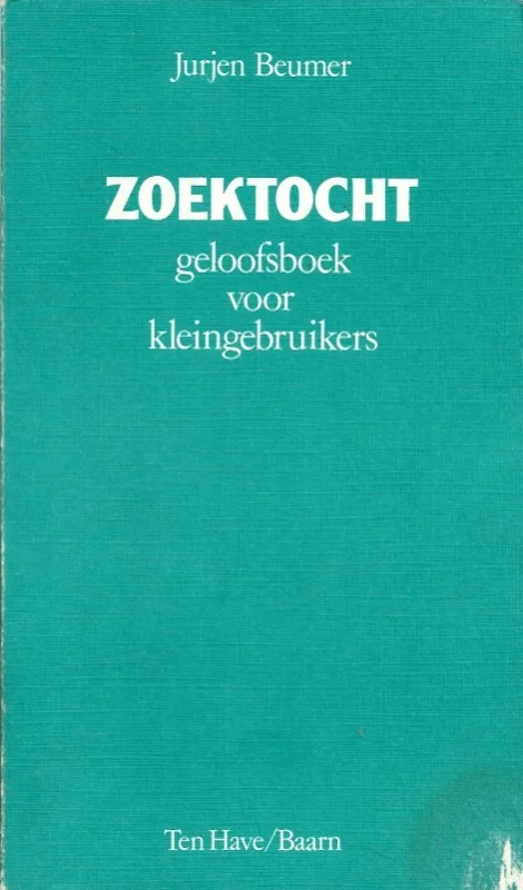 Zoektocht : geloofsboek voor kleingebruikers – Jurjen Beumer Hete Deal
