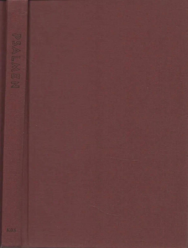 Uitverkoop Psalmen : KBS-vertaling – Katholieke Bijbelstichting (zonder stofomslag)