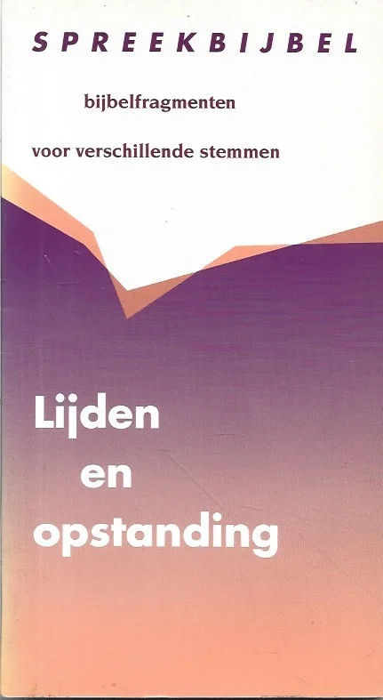 Goedkoop Lijden en opstanding – Spreekbijbel : deel 3