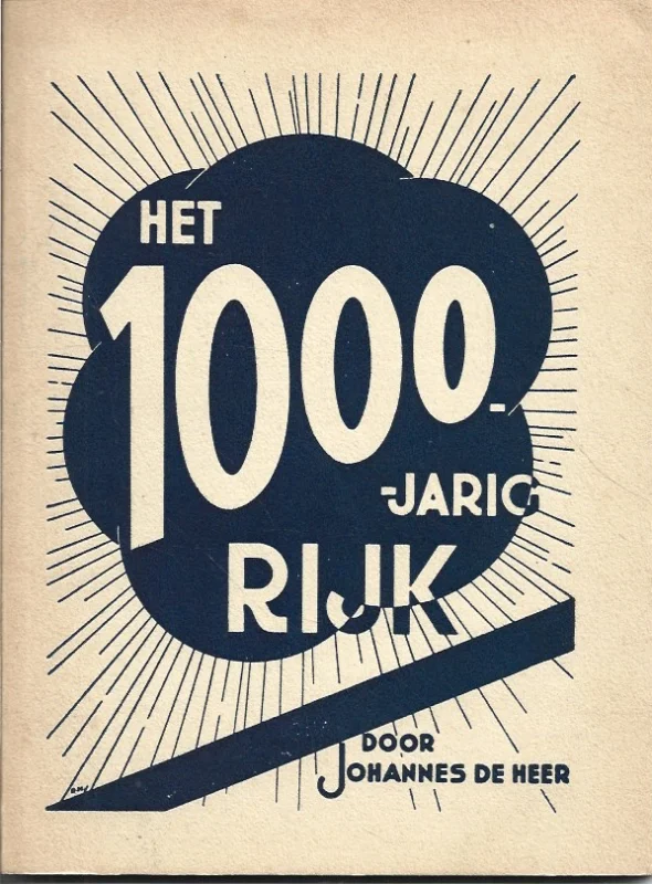 Flitsaanbieding Het duizendjarig vrederijk (bekopte uitgave) – door Johannes de Heer