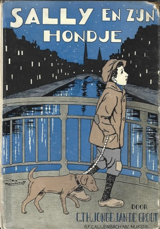 Beperkte Voorraad Sally en zijn hondje –C.Th. Jongejan-de Groot ; tekeningen van Rie Reinderhoff
