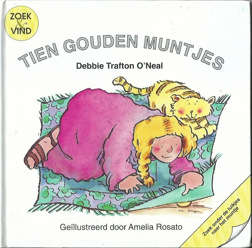 Merkproduct Tien gouden muntjes – Debbie Trafton O’Neal ; geill. door Amelia Rosato