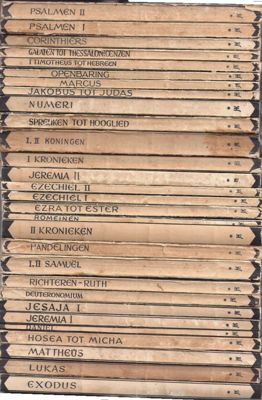 De Bijbel toegelicht voor het Nederlandse volk (29 delen, matig) Finale Uitverkoop