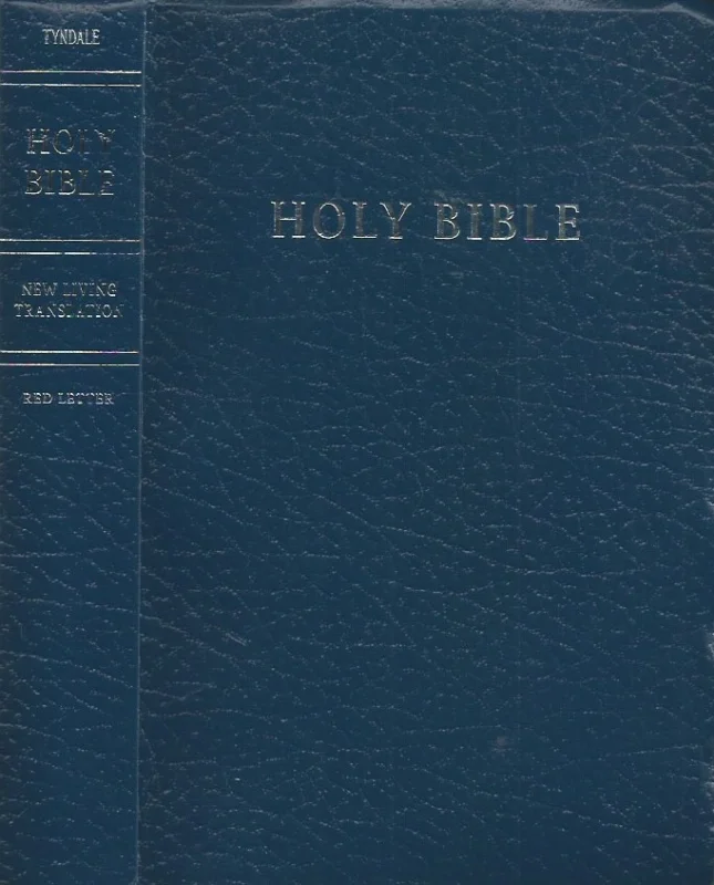 Holy Bible : Gift & Award Edition : New Living Translation- second edition : Blue Imitation Leather Navy Koop Vandaag