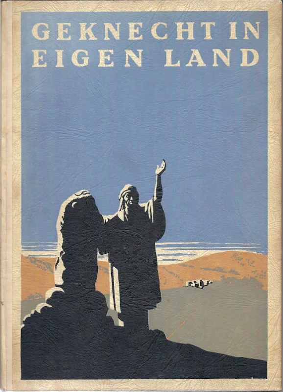 Betrouwbaar Geknecht in eigen land : Met platen en kaarten door Dr. Joh. de Groot en Prof.Dr. A. Noordtzij – Premieboek bij de NCRV kalender 1939