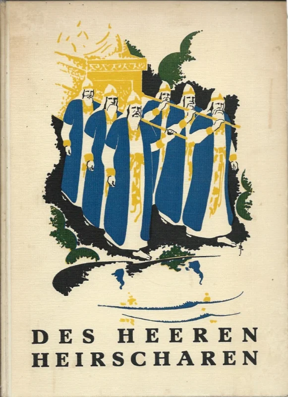 Betrouwbaar Des Heeren Heirscharen : met platen en kaart – door A. Noordtzij en Joh. de Groot – Premieboek bij de NCRV kalender 1938