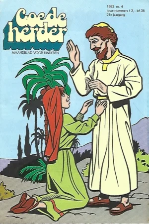 Actieprijs Goede herder, maandblad voor kinderen : 21e jaargang Nr. 4 1982 – In de Ruimte