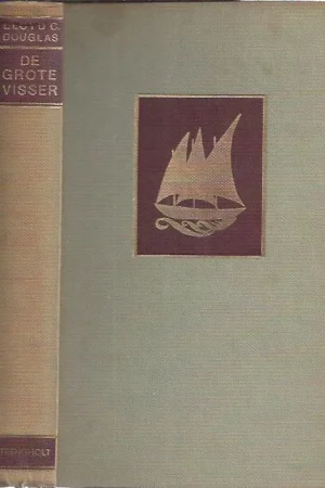 Aanbieding De Grote Visser, roman – Lloyd C. Douglas (Strengholt rood-bruin 328 blz.)