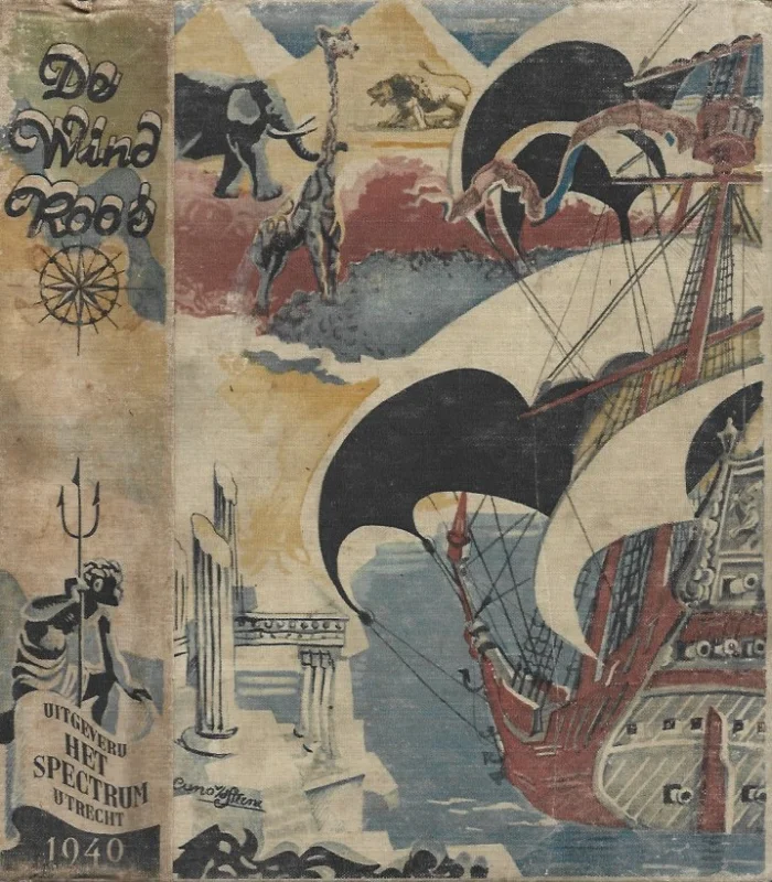 Goedkoop De Windroos : jaarboek voor de katholieke jeugd ad 1940 – onder redactie van C. Boudens-van Heel, Br. Gummarus, To Hölscher e.a.