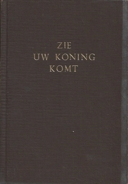 Zie, uw Koning komt : Beschouwing over het Evangelie naar Mattheüs : Deel I + II – Dr. Arn. C. Gaebelein (Set, 1954) Hete Deal