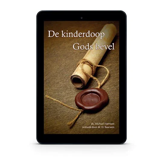 Flitsaanbieding De kinderdoop Gods bevel
