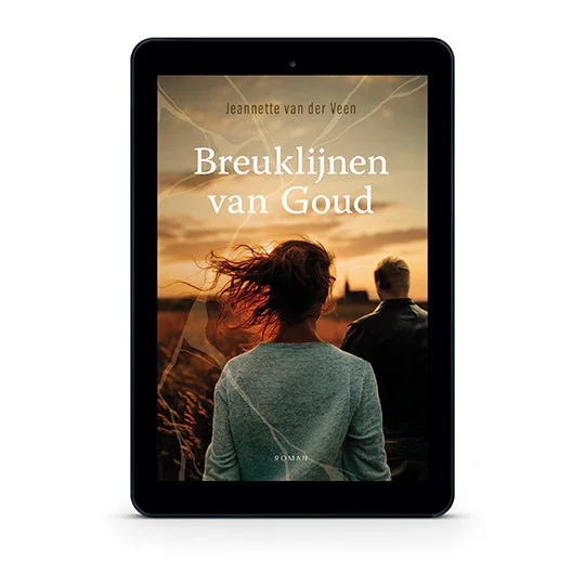 Breuklijnen van goud Premium