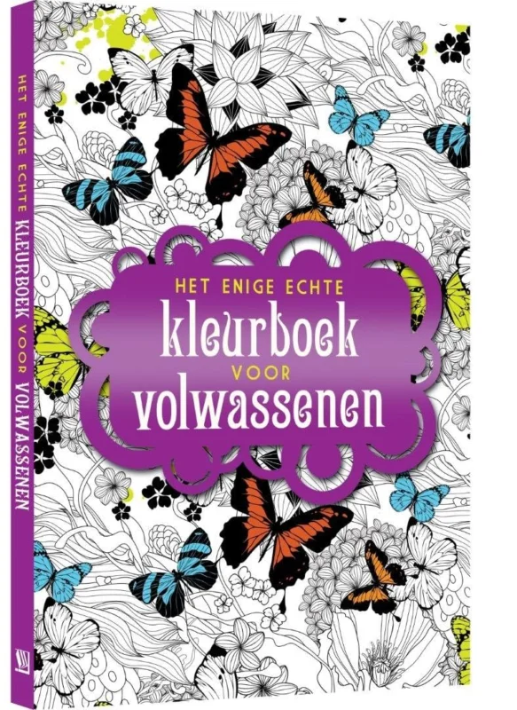 Gratis Retour Het enige echte kleurboek voor volwassenen.