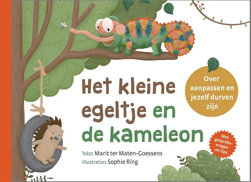 Het kleine egeltje en de kameleon - Marit ter Maten - Goessens Bestseller