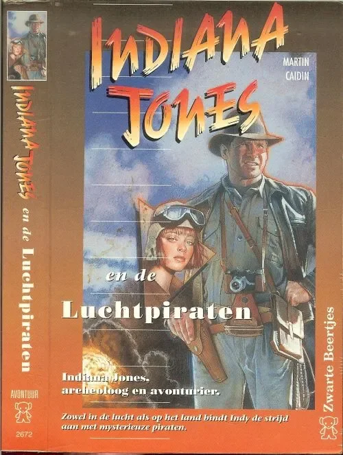 Flitsaanbieding Indiana Jones en de Luchtpiraten Martin Caidin en Vertaling Maarten Meeuws