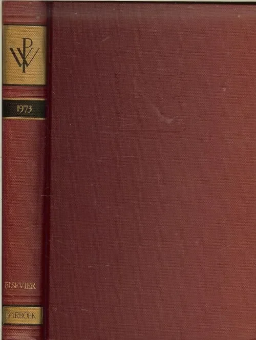 Koop Vandaag Jaarboek Grote Winkler Prins 1973 Mengelberg Tillymarijn Chef-Redactrise en Winkler Prins Redacties