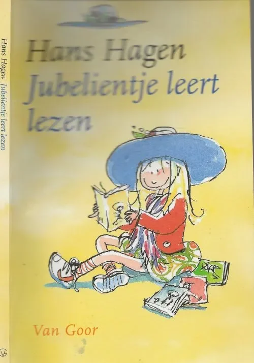 Finale Uitverkoop Jubelientje leert lezen Hagen, Hans iIlustraties Met tekeningen van Philip Hopman Omslagtypografie Steef Liefting