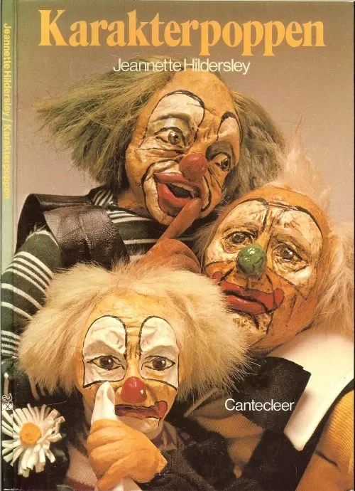 Merkproduct Karakterpoppen .. Handleiding met foto`s en tekeningen om dit soort Karakterpoppen zelf te maken