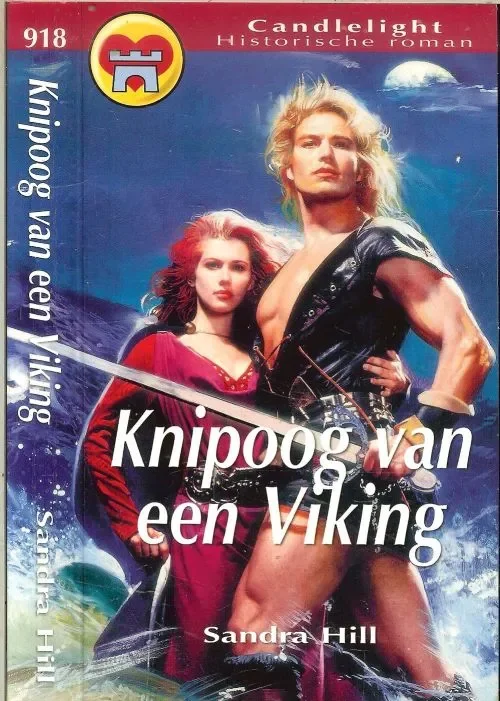 Knipoog van een Viking Candlelight Historische roman 918 Hill Sandra Vertaling Saskia Shirley Rechtstreeks Van De Fabrikant
