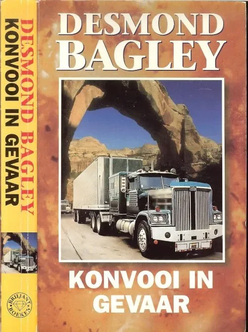 Betaalbaar Konvooi in Gevaar Desmond Bagley .. Vertaling J.J. de Wit .. Omslagontwerp Stef Verbraeken