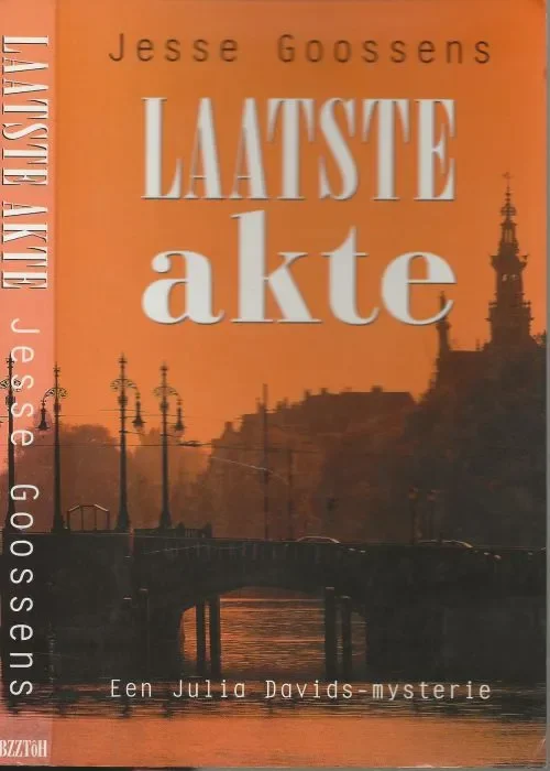 Meest Verkocht Laatste Akte Een Julia Davids – Mysterie Goossens, Jesse Drukwerk Wilco Amers foto omslag Benelux Press