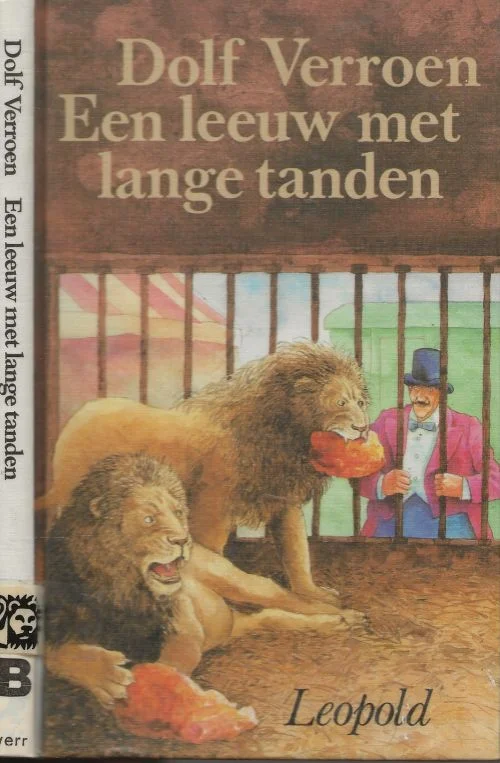 Merkproduct Leeuw met lange Tanden Dolf Verroen werd in 1928 in Delft geboren. met tekeningen van Fred de Heij