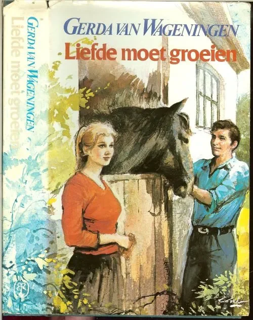 Uitverkoop Liefde moet Groeien Wageningen Gerda van Omslagontwerp van Reint de Jonge