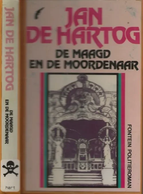 Voordeelprijs Maagd en de Moordenaar Hartog Jan de .. Alias F. R. Eckmar. Omslagontwerp Hans Sturris