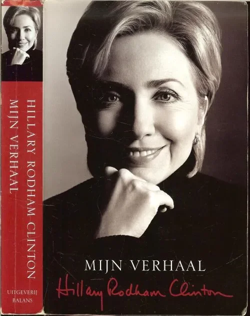 Hoge Kwaliteit Mijn verhaal – Hillary Rodham Clinton met veel zwart wit fotos Foto voorzijde omslag Michael Thompson omslag ontwerp Jackie Seow