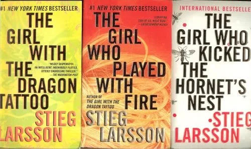 Must-Have Millennium Trilogy Boxed Set The Girl with the Dragon Tattoo – The Girl Who Played with Fire – The Girl Who Kicked the Hornets’ Nest