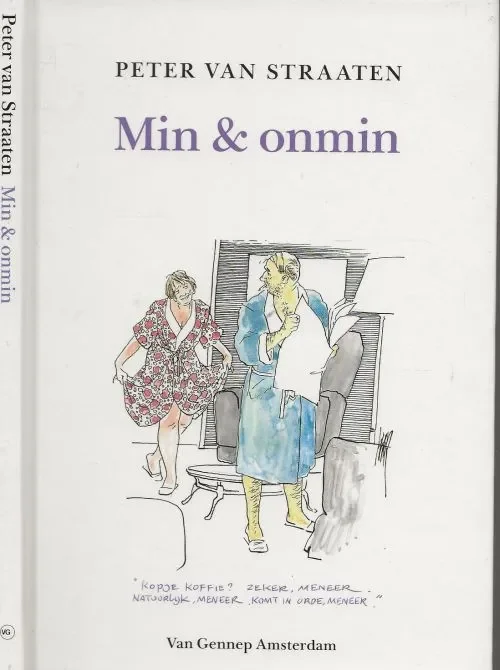 Uitverkoop Min & Onmin Straaten Peter van .. De tekeningen in deze bundel verschenen eerder in het Parool.