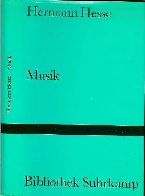Koop Vandaag Musik .. Betrachtungen, Gedichte, Rezensionen und Briefe Hermann Hesse