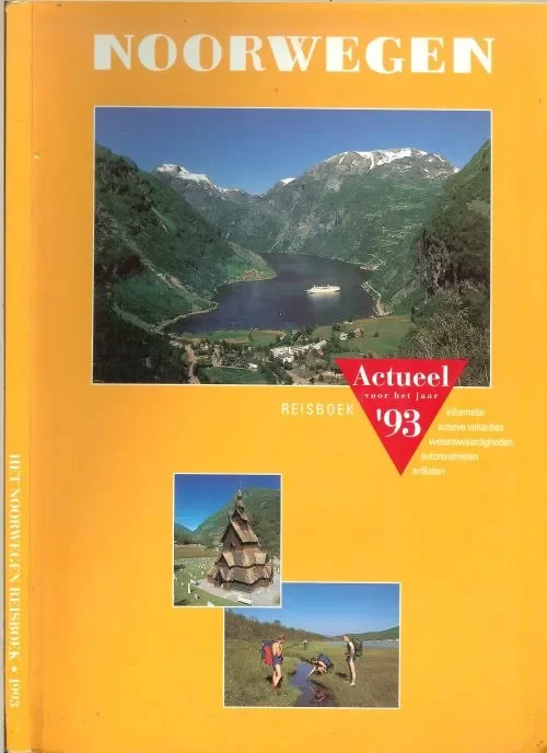 Noorwegen Reisboek Actueel voor het jaar 1993 Stevens Peter (redactie) Gecertificeerd
