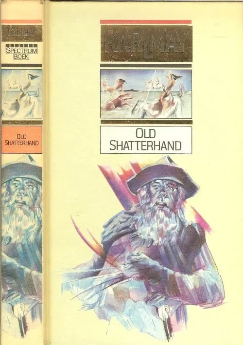 Goedkoop Old Shatterhand Karl May Vertaling van Margot Bakker illustratie omslag Johan Ekkel